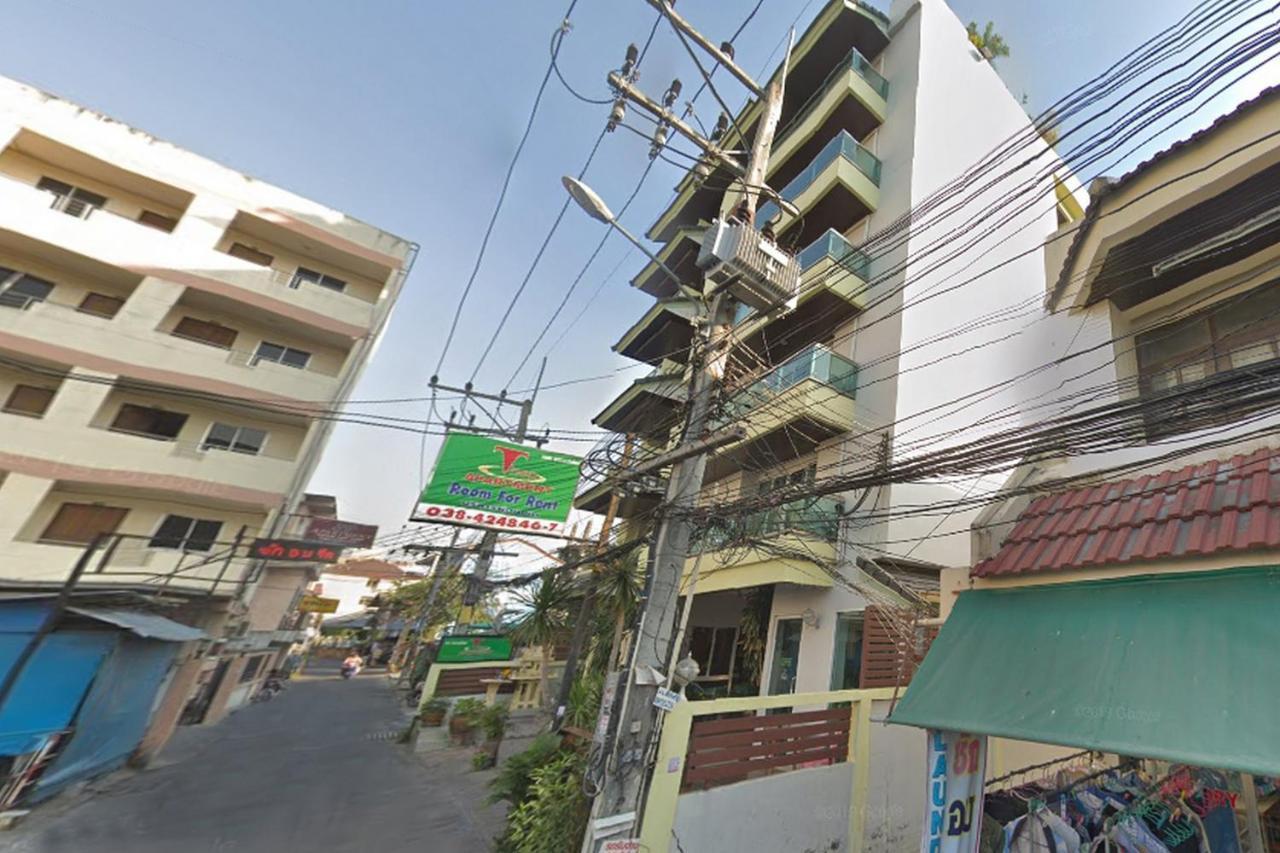 Oyo 1097 Thep Apartment Pattaya Exterior foto
